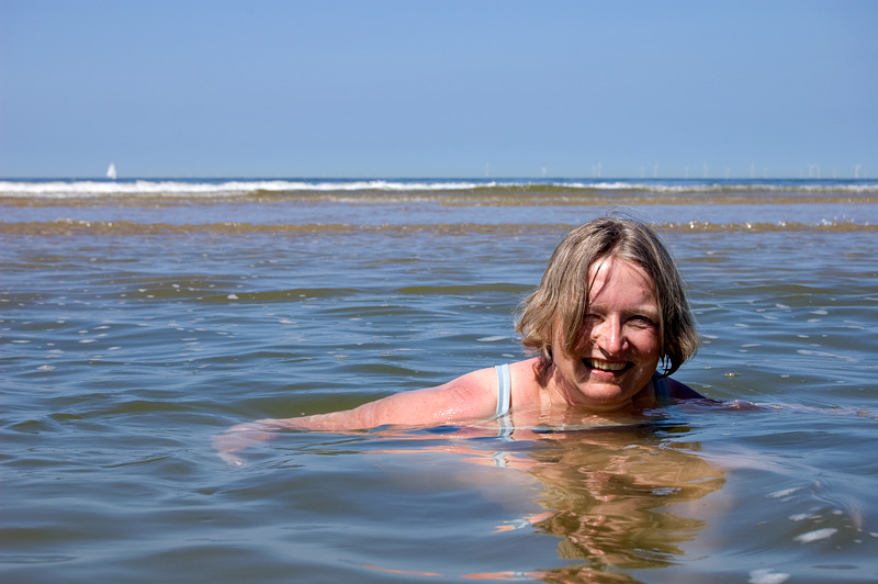hepi07.jpg - Met Pinsteren durven er meer het water in!